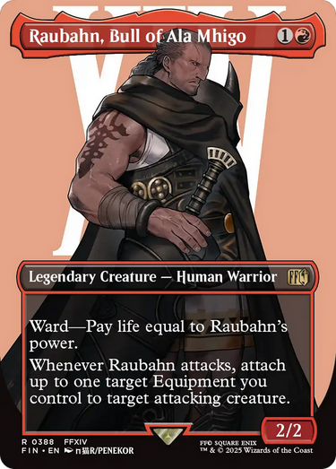 Raubahn, Bull of Ala Mhigo (Borderless) (FIN-388) - FINAL FANTASY (Borderless)
