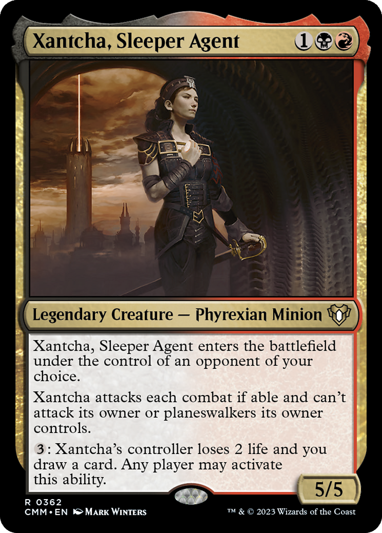 Xantcha, Sleeper Agent (CMM-362) - Commander Masters