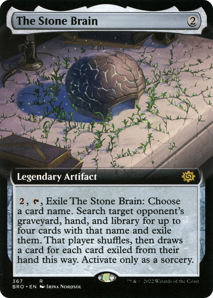 The Stone Brain (BRO-367) - The Brothers' War: (Extended Art)
