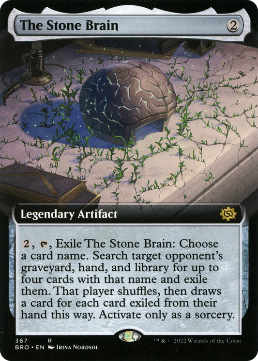 The Stone Brain (BRO-367) - The Brothers' War: (Extended Art)