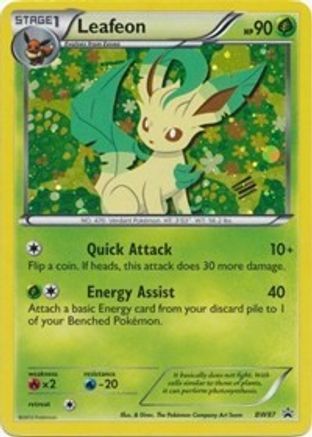 Leafeon - BW87 BW87/101 - Black and White Promos Holofoil