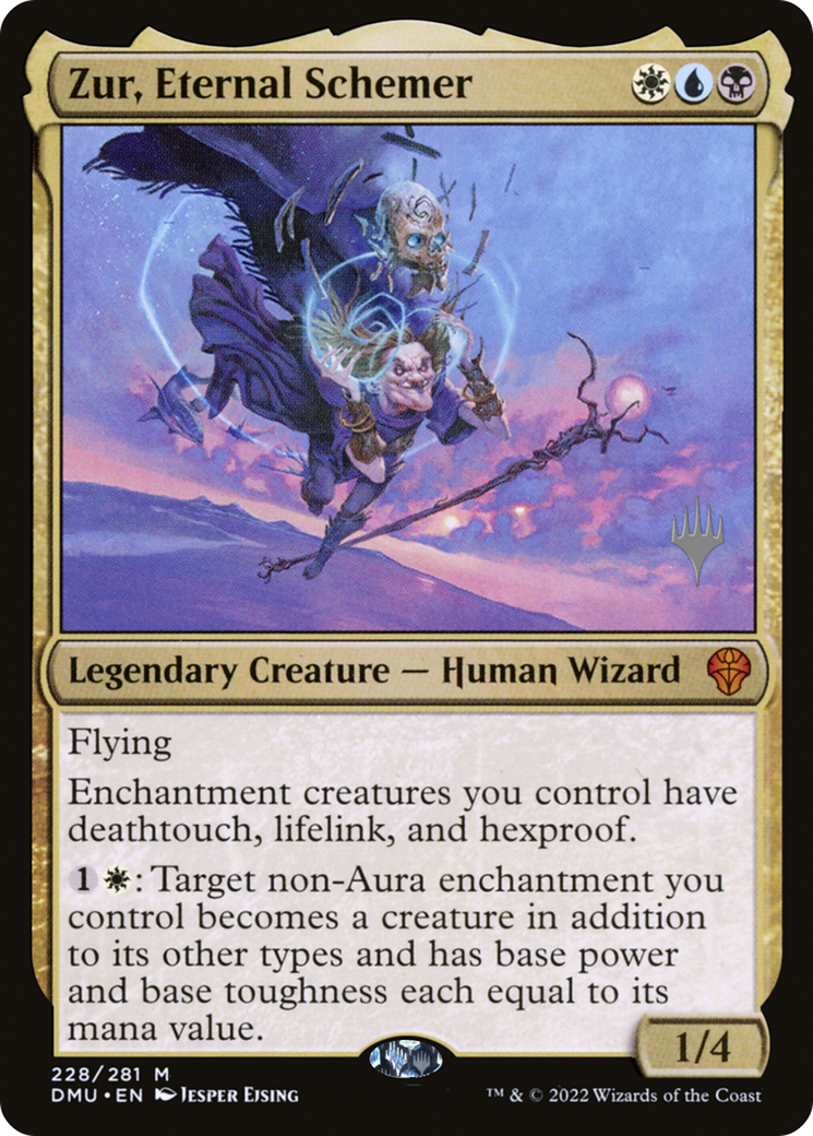 Zur, Eternal Schemer (PPDMU-228P) - Dominaria United Promos