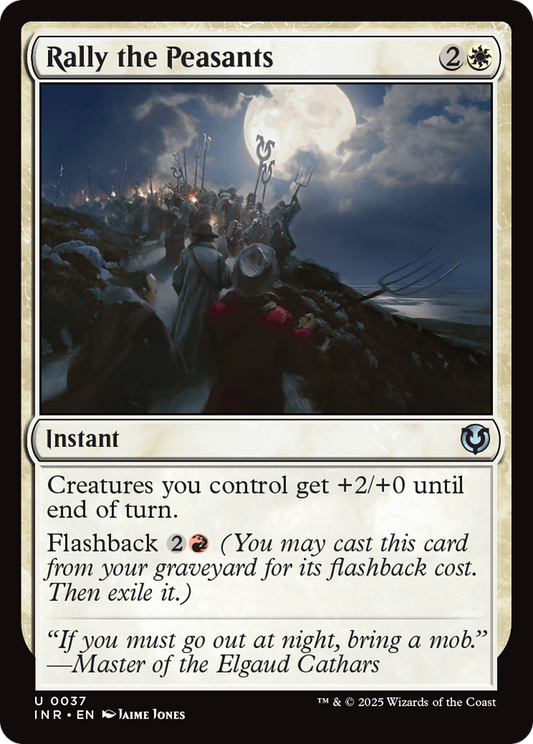Rally the Peasants (-037) - Innistrad Remastered