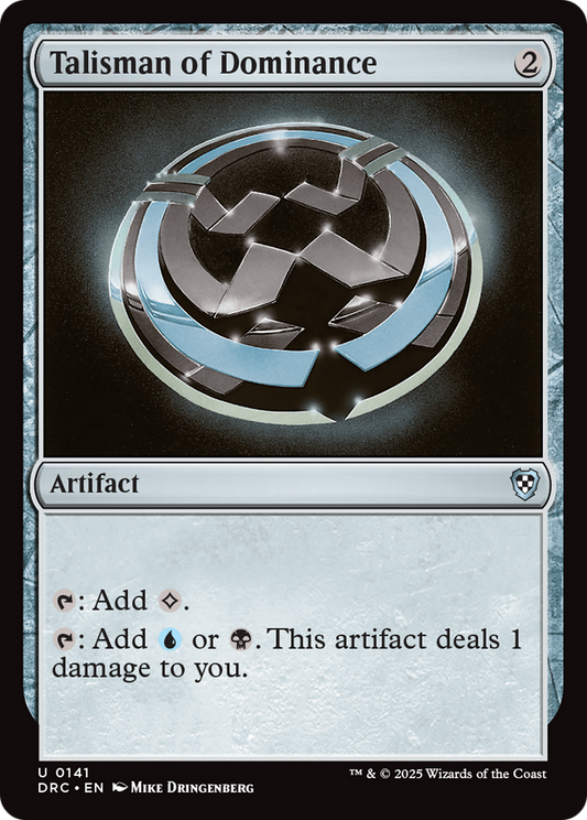 Talisman of Dominance (DRC-141) - Aetherdrift Commander