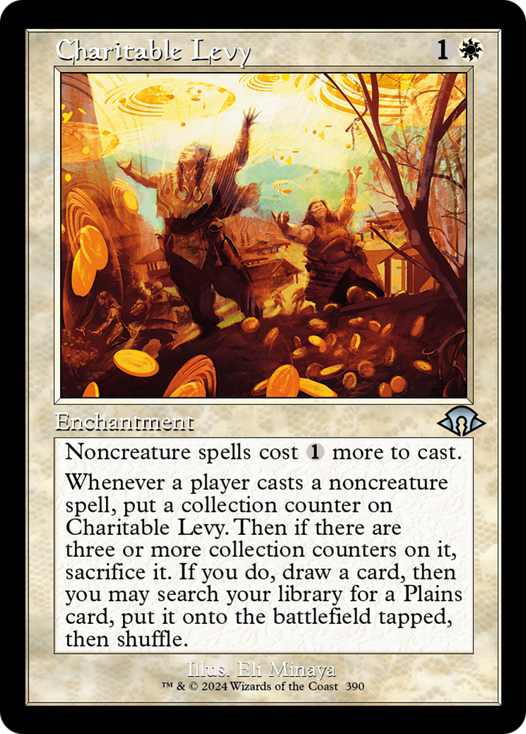 Charitable Levy (MH3-390) - Modern Horizons 3 Foil