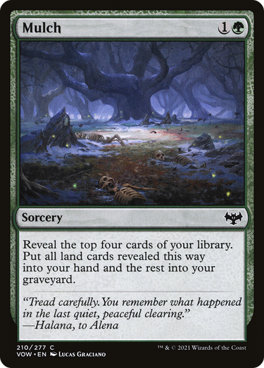 Mulch (VOW-210) - Innistrad: Crimson Vow Foil
