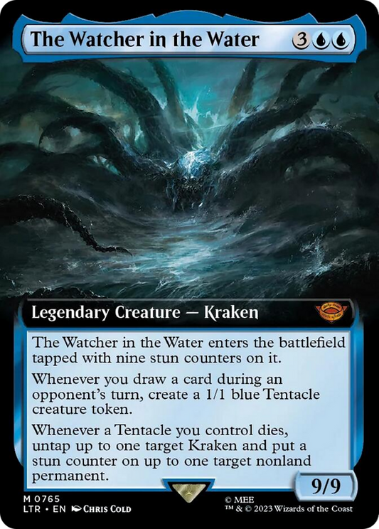 The Watcher in the Water (LTR-765) - The Lord of the Rings: Tales of Middle-earth: (Extended Art) Foil
