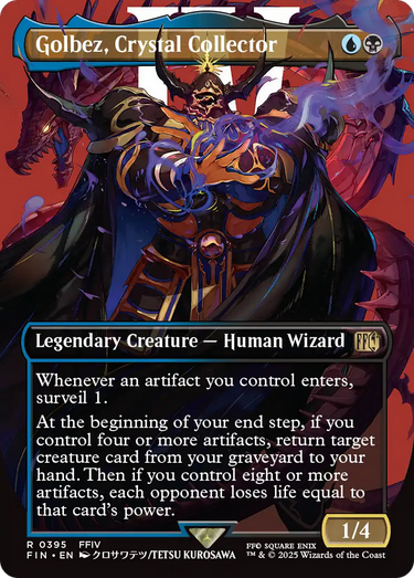 Golbez, Crystal Collector (Borderless) (FIN-395) - FINAL FANTASY (Borderless) Foil
