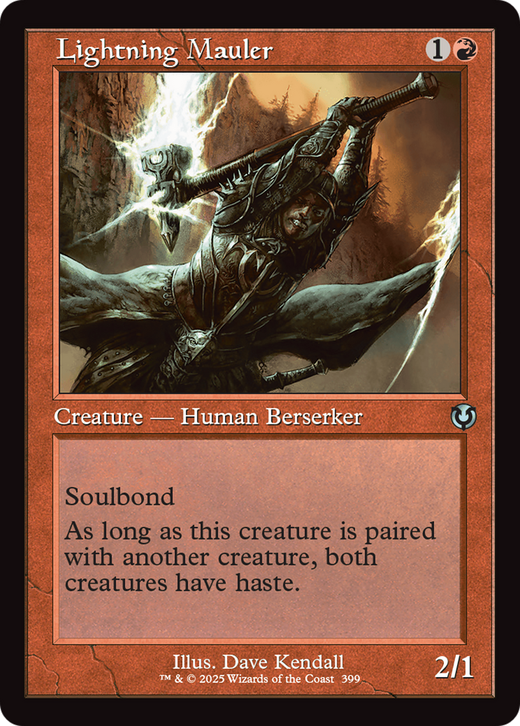 Lightning Mauler (Retro Frame) (-399) - Innistrad Remastered