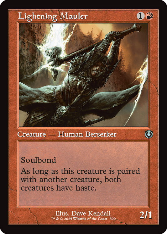Lightning Mauler (Retro Frame) (-399) - Innistrad Remastered Foil