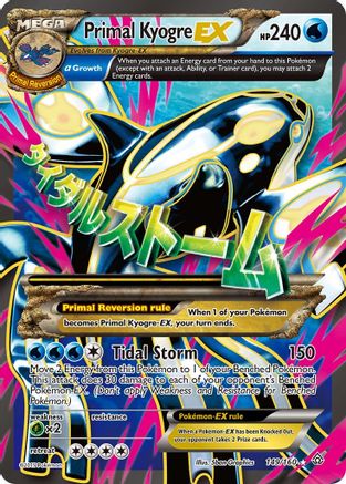 Primal Kyogre EX FA