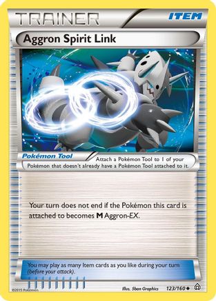 Aggron Spirit Link 123/160 - XY  Primal Clash