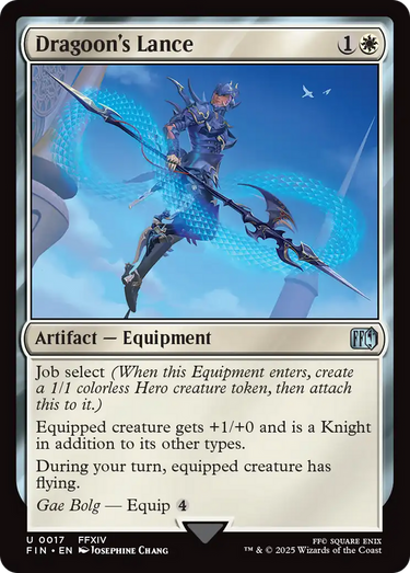 Dragoon's Lance (FIN-017) - FINAL FANTASY