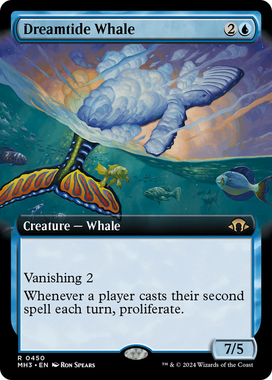Dreamtide Whale (MH3-450) - Modern Horizons 3: (Extended Art) Foil