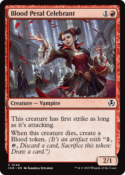 Blood Petal Celebrant (-144) - Innistrad Remastered Foil