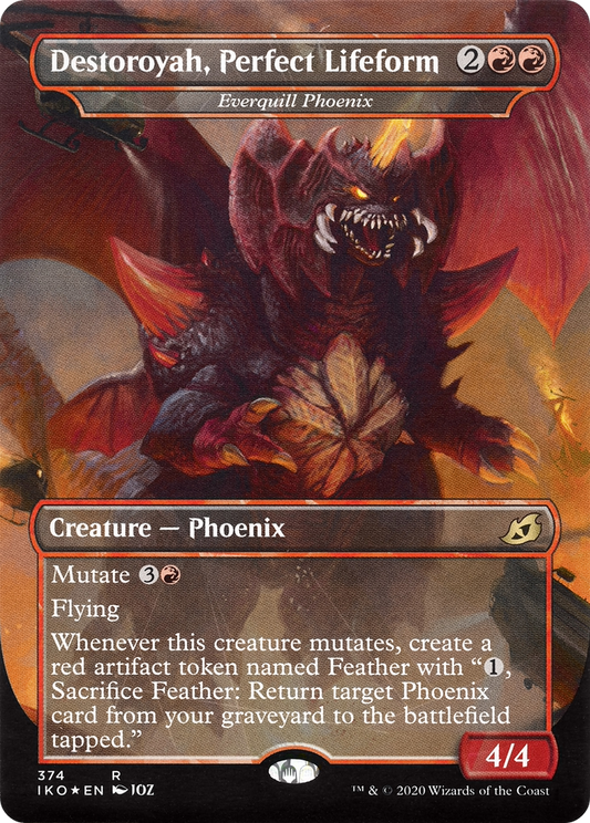 Destoroyah, Perfect Lifeform // Everquill Phoenix