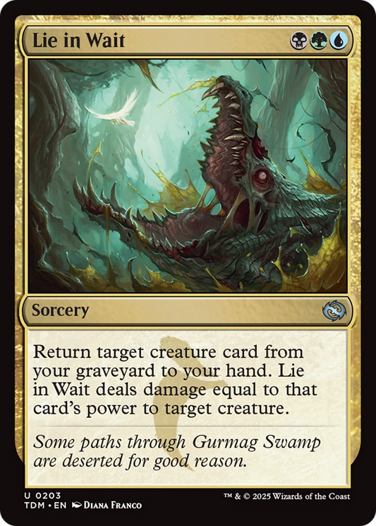 Lie in Wait (TDM-203) - Tarkir: Dragonstorm