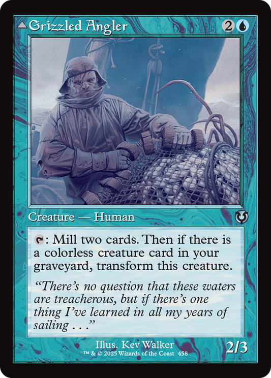 Grizzled Angler (Retro Frame) (-458) - Innistrad Remastered Foil