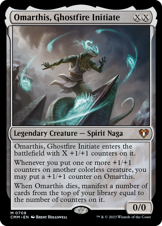 Omarthis, Ghostfire Initiate (CMM-708) - Commander Masters Foil