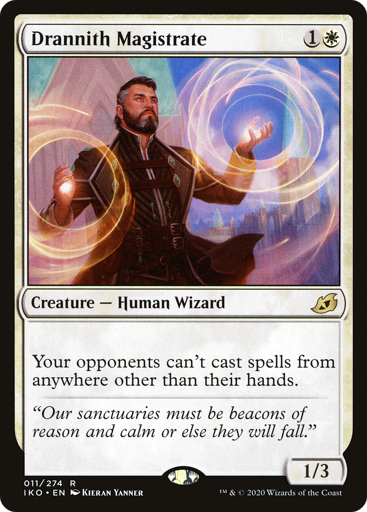 Drannith Magistrate (IKO-011) - Ikoria: Lair of Behemoths Foil