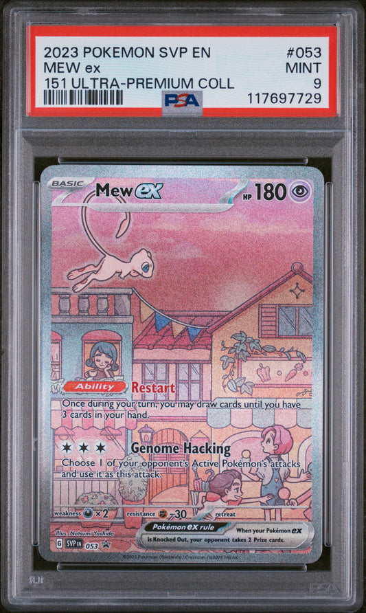 Mew ex PSA 9 053 Promo