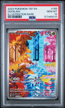 Deerling #165 Illustration Rare Temporal Forces PSA 10
