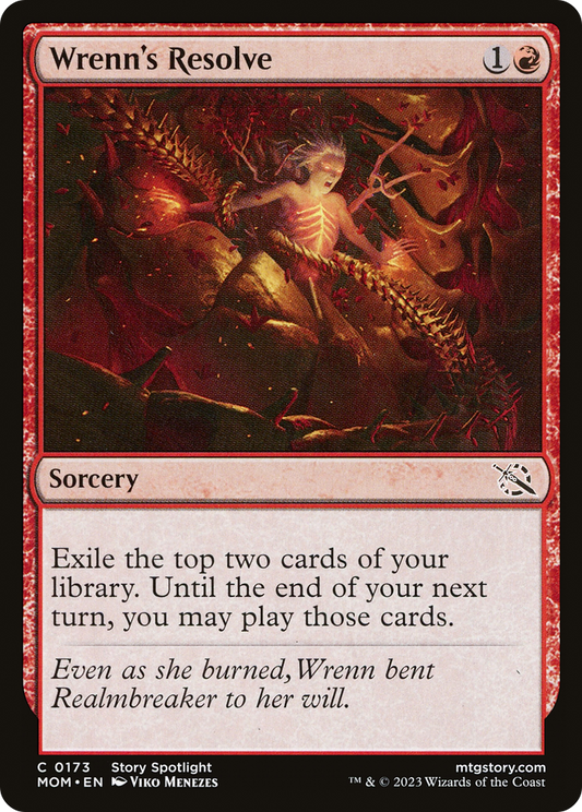 Wrenn's Resolve (MOM-173) - March of the Machine Foil