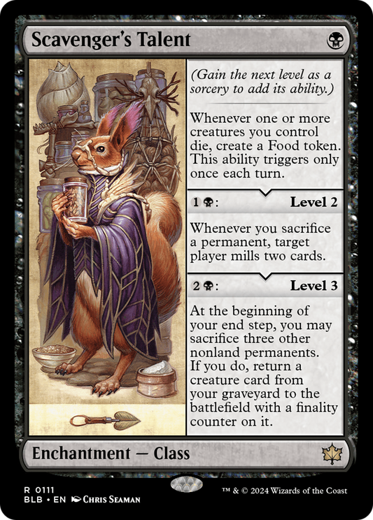 Scavenger's Talent (BLB-111) - Bloomburrow