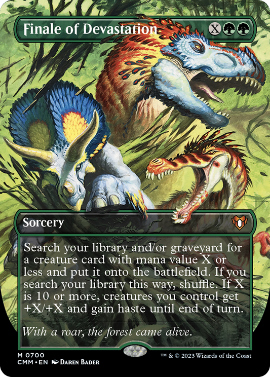 Finale of Devastation (CMM-700) - Commander Masters (Borderless)