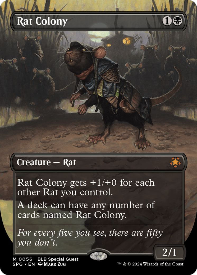 Rat Colony (SPG-056) - Special Guests (Borderless) Foil