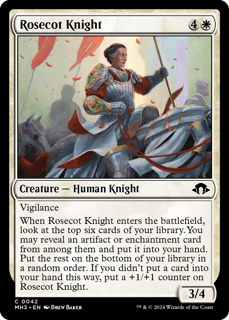 Rosecot Knight (MH3-042) - Modern Horizons 3 Foil