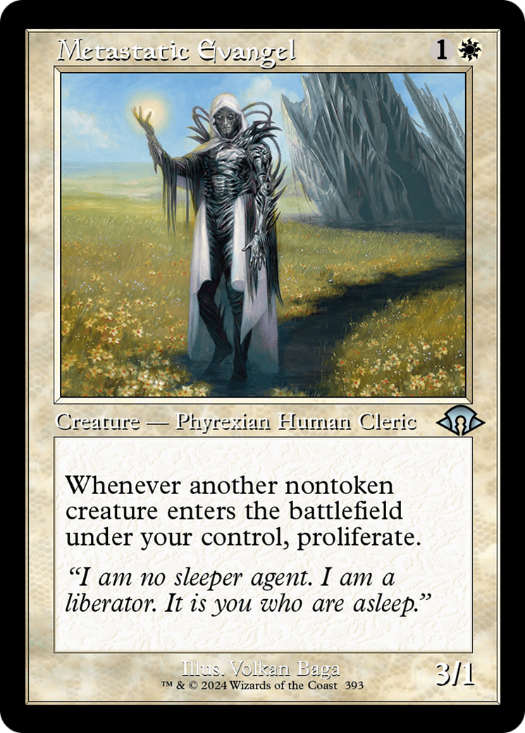 Metastatic Evangel (MH3-393) - Modern Horizons 3 Foil