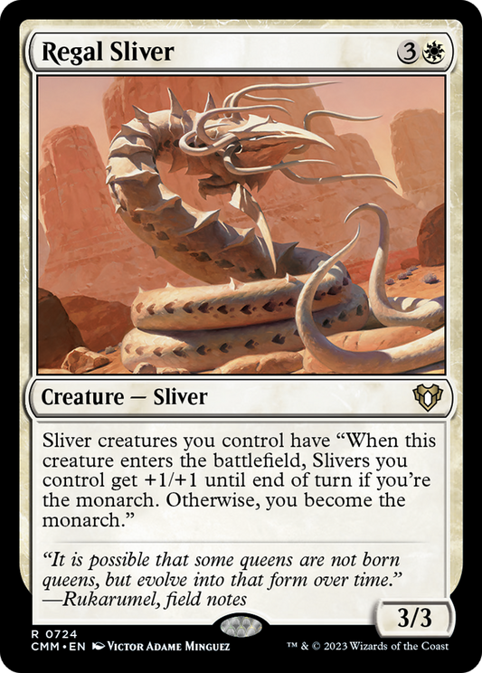 Regal Sliver (CMM-724) - Commander Masters