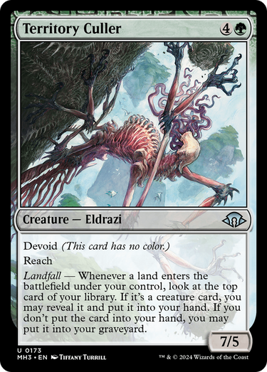 Territory Culler (MH3-173) - Modern Horizons 3: (devoid)