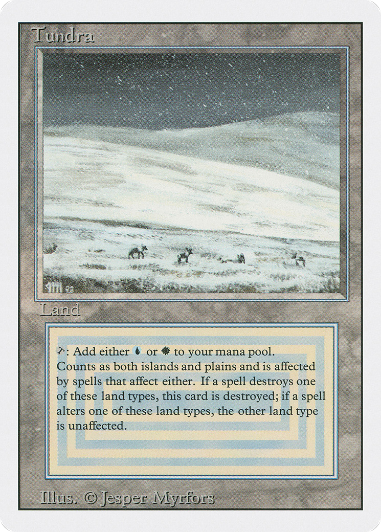Tundra (3ED-289) - Revised Edition
