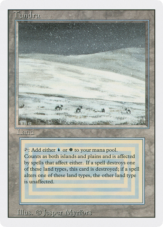Tundra (3ED-289) - Revised Edition
