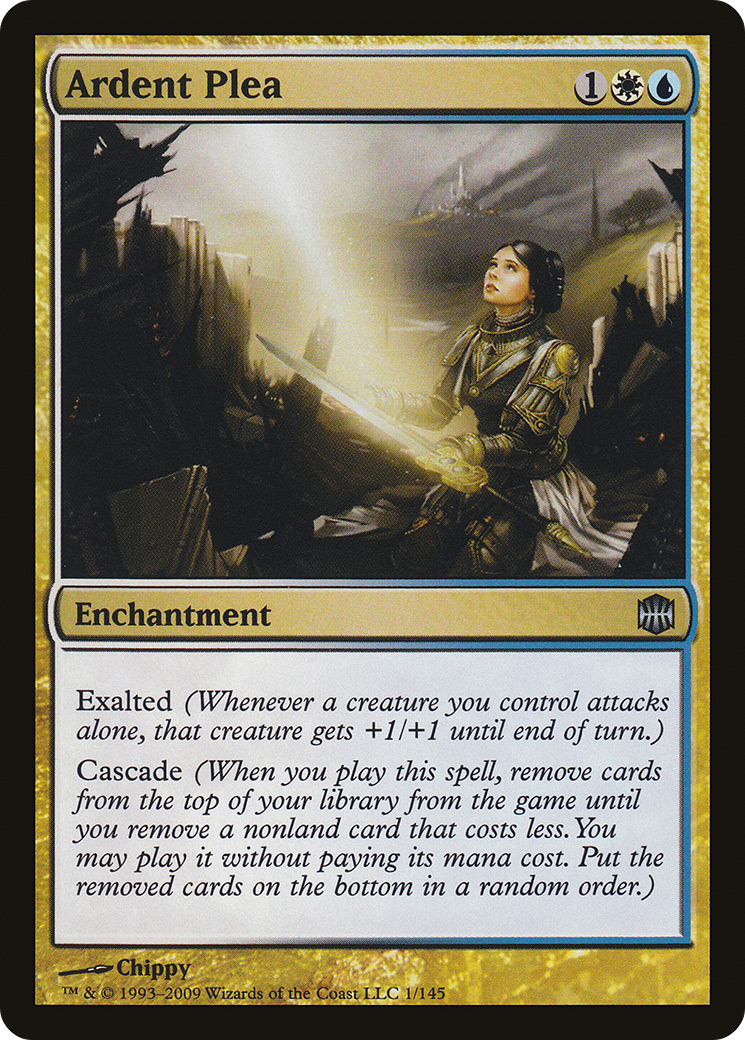 Ardent Plea (ARB-001) - Alara Reborn Foil