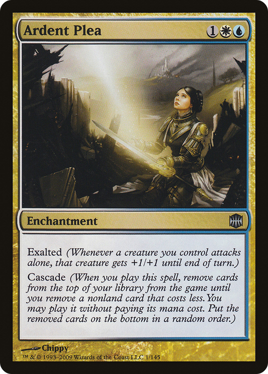 Ardent Plea (ARB-001) - Alara Reborn Foil