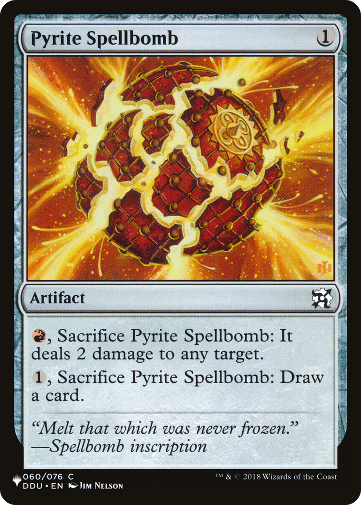 Pyrite Spellbomb (LIST-060/076) - The List