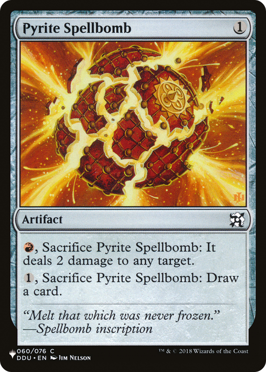 Pyrite Spellbomb (LIST-060/076) - The List