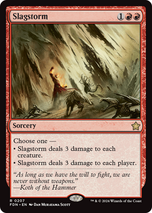 Slagstorm (FDN-207) - Foundations Foil