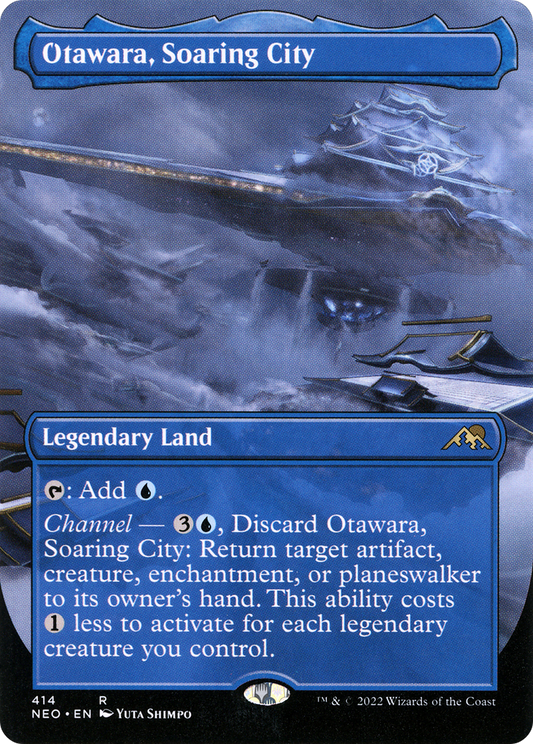 Otawara, Soaring City NEO Borderless Foil Rare 414