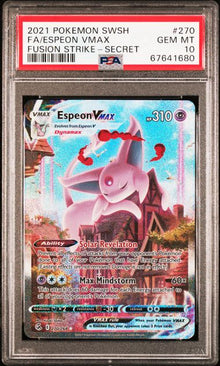 Espeon VMAX Alternate Art PSA 10
