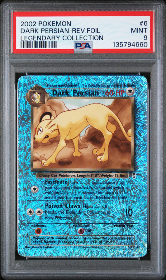 [Consignment] Dark Persian Reverse Foil #6 PSA 9