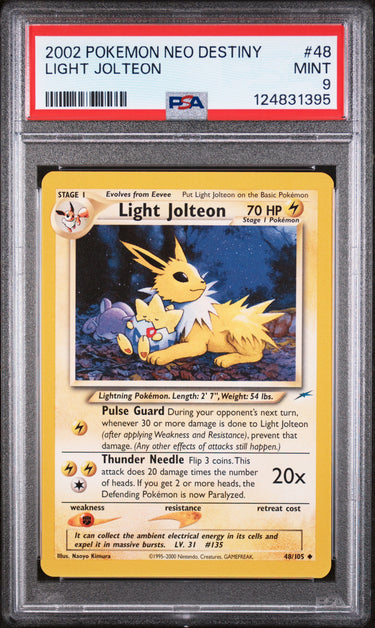 Light Jolteon 48/105 PSA 9