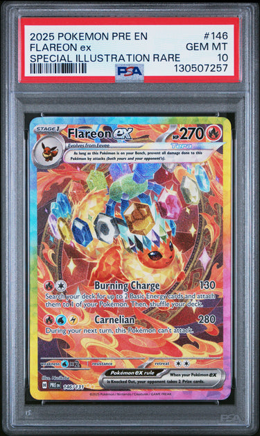 Flareon ex Special Illustration Rare #146 PSA 10