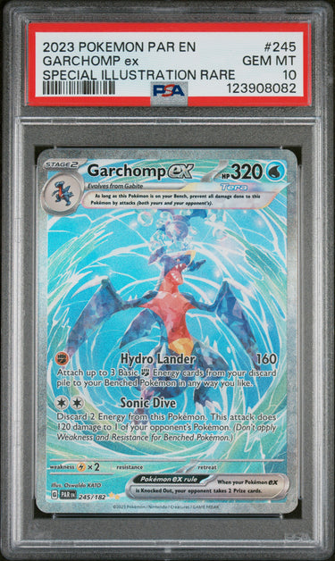 Garchomp ex Special Illustration Rare #245 PSA 10