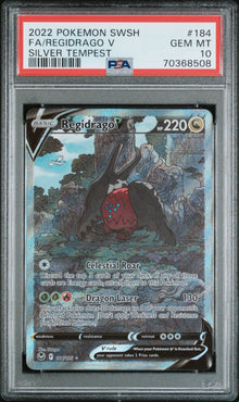 Regidrago V Alt Art #184 PSA 10