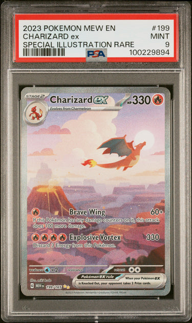 2023 POKEMON MEW EN-151 #199 CHARIZARD ex SPECIAL ILLUSTRATION RARE