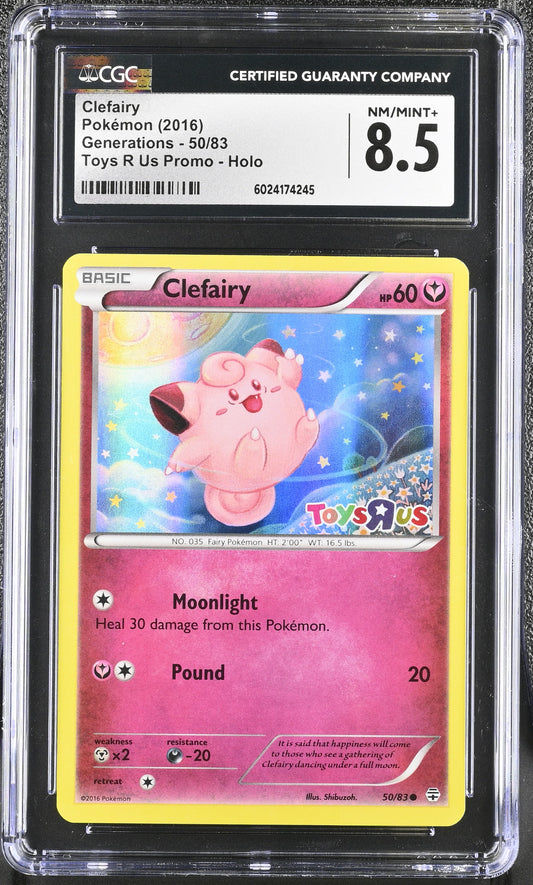 Clefairy ToysRus Holo CGC 8.5